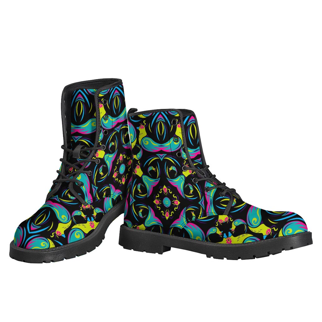 Ornament Psychedelic Trippy Print Backpack