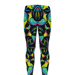 Ornament Psychedelic Trippy Print Men's leggings