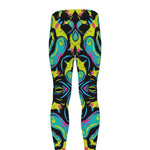 Ornament Psychedelic Trippy Print Men's leggings