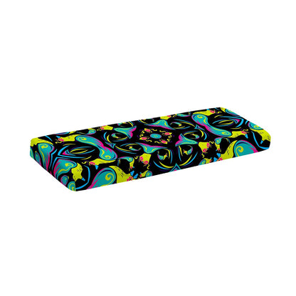 Ornament Psychedelic Trippy Print Piano Keyboard Cover
