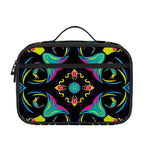 Ornament Psychedelic Trippy Print Portable Lunch Bag