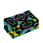 Ornament Psychedelic Trippy Print Rectangle Tissue Box Cover