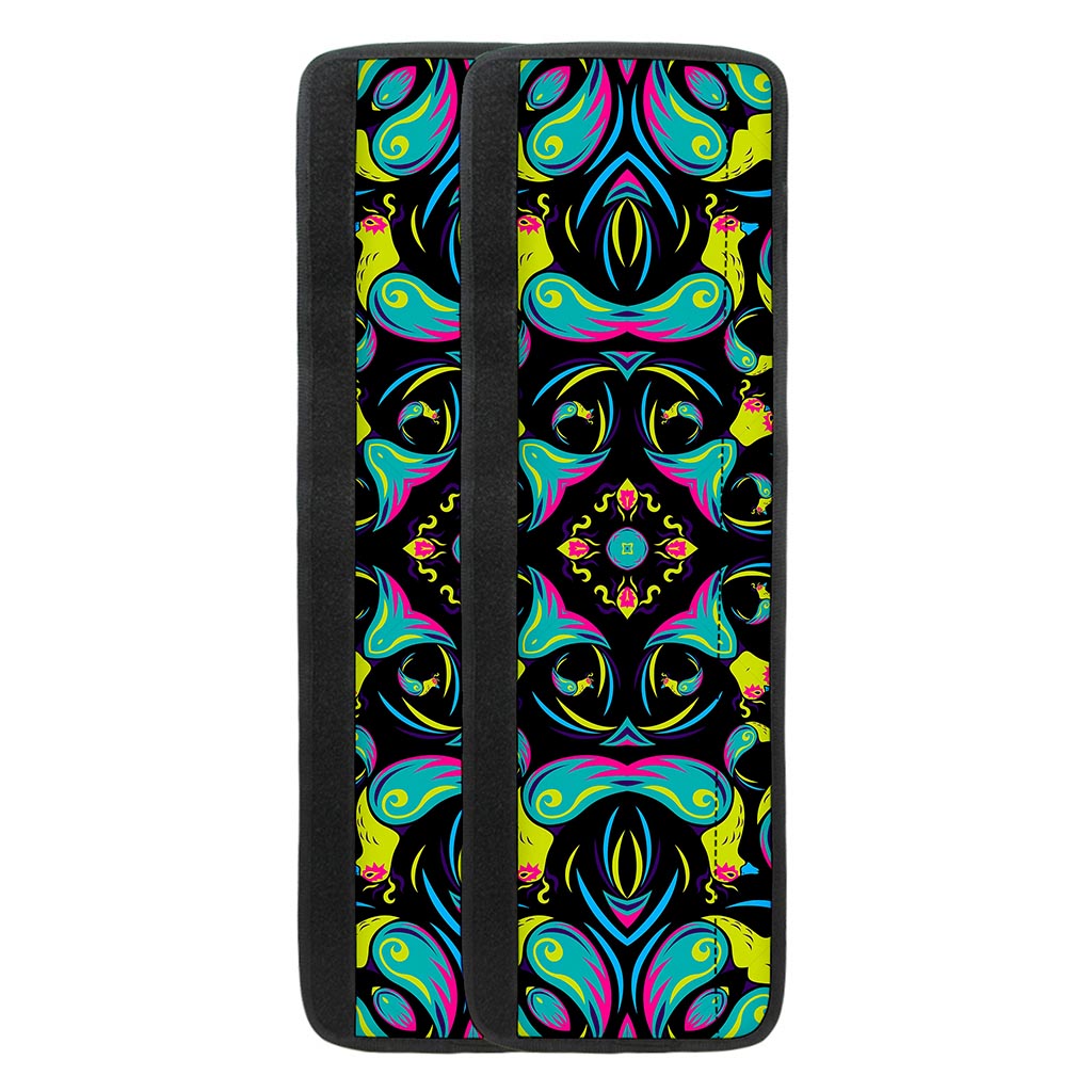 Ornament Psychedelic Trippy Print Refrigerator Handle Covers