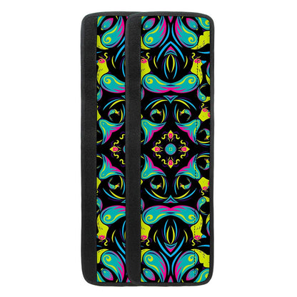 Ornament Psychedelic Trippy Print Refrigerator Handle Covers