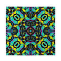 Ornament Psychedelic Trippy Print Silk Bandana