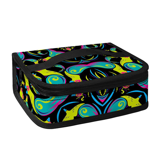 Ornament Psychedelic Trippy Print Small Lunch Bag