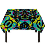 Ornament Psychedelic Trippy Print Tablecloth