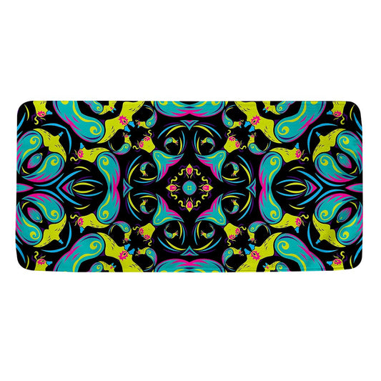Ornament Psychedelic Trippy Print Towel
