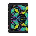 Ornament Psychedelic Trippy Print Trifold Wallet