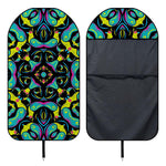 Ornament Psychedelic Trippy Print Waterproof Car Seat Cover