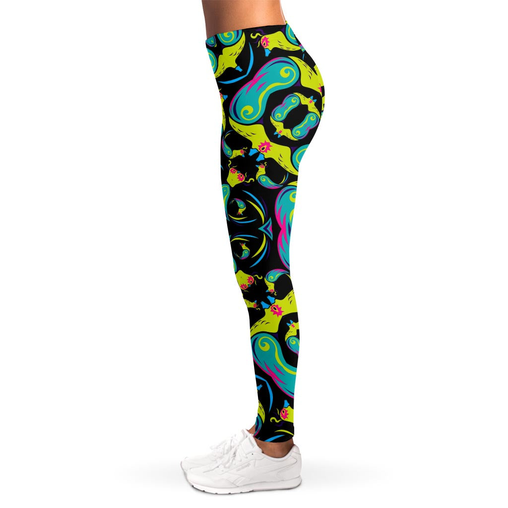 Ornament Psychedelic Trippy Print Women's Leggings