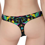 Ornament Psychedelic Trippy Print Women's Thong