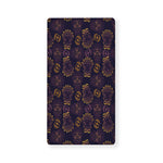 Ornament Tiki Mask Pattern Print Baby Crib Sheet