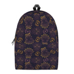 Ornament Tiki Mask Pattern Print Backpack