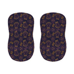 Ornament Tiki Mask Pattern Print Bar Stool Covers