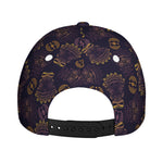 Ornament Tiki Mask Pattern Print Baseball Cap