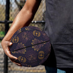 Ornament Tiki Mask Pattern Print Basketball