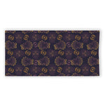 Ornament Tiki Mask Pattern Print Beach Towel