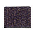 Ornament Tiki Mask Pattern Print Bifold Wallet