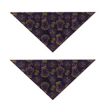 Ornament Tiki Mask Pattern Print Dog Bandana