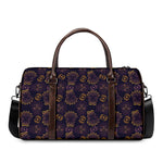 Ornament Tiki Mask Pattern Print Duffle Bag