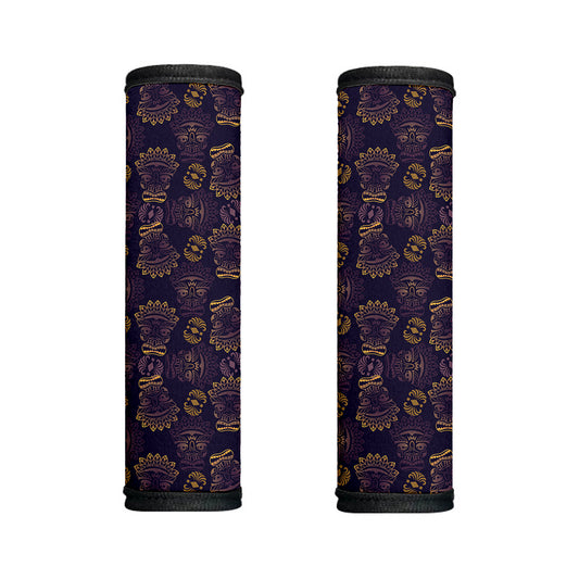 Ornament Tiki Mask Pattern Print Handle Covers