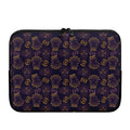 Ornament Tiki Mask Pattern Print Laptop Sleeve