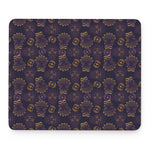 Ornament Tiki Mask Pattern Print Mouse Pad