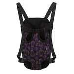 Ornament Tiki Mask Pattern Print Pet Carrier Backpack
