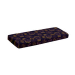 Ornament Tiki Mask Pattern Print Piano Keyboard Cover