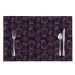 Ornament Tiki Mask Pattern Print Placemat