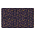 Ornament Tiki Mask Pattern Print Polyester Doormat