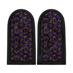 Ornament Tiki Mask Pattern Print Skillet Handle Cover