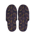 Ornament Tiki Mask Pattern Print Slippers