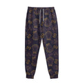 Ornament Tiki Mask Pattern Print Sweatpants