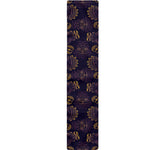 Ornament Tiki Mask Pattern Print Table Runner