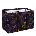 Ornament Tiki Mask Pattern Print Utility Tote Bag