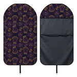 Ornament Tiki Mask Pattern Print Waterproof Car Seat Cover