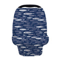 Ornamental Fish Pattern Print Baby Seat Cover