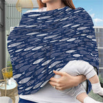 Ornamental Fish Pattern Print Baby Seat Cover