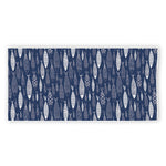 Ornamental Fish Pattern Print Beach Towel