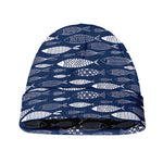 Ornamental Fish Pattern Print Beanie