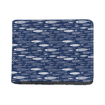 Ornamental Fish Pattern Print Bifold Wallet