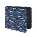 Ornamental Fish Pattern Print Bifold Wallet