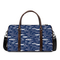 Ornamental Fish Pattern Print Duffel Bag