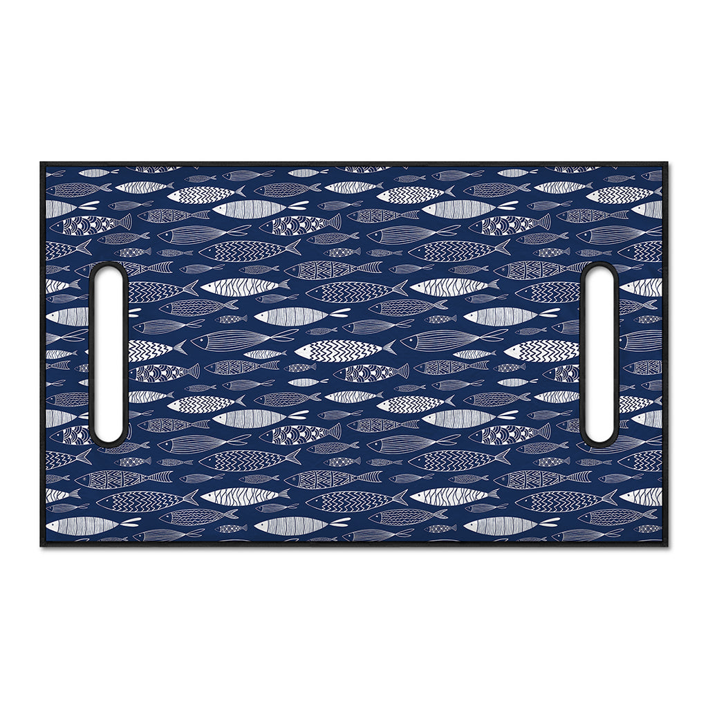 Ornamental Fish Pattern Print Golf Cart Seat Cover