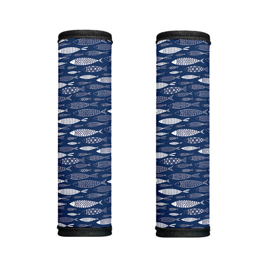 Ornamental Fish Pattern Print Handle Covers
