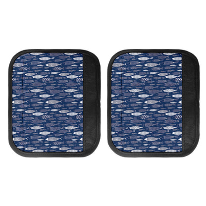 Ornamental Fish Pattern Print Handle Covers