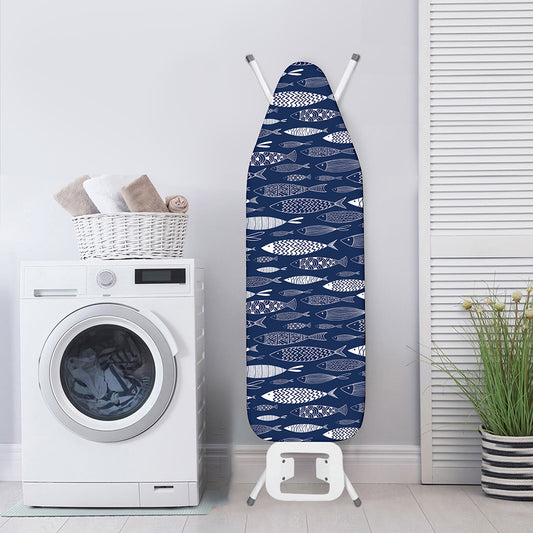 Ornamental Fish Pattern Print Ironing Board Cover
