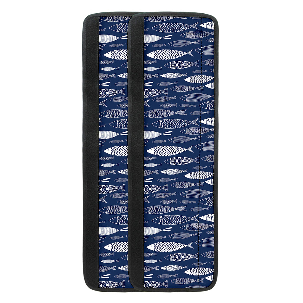 Ornamental Fish Pattern Print Refrigerator Handle Covers